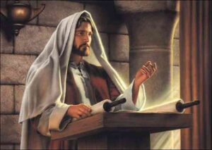 Jesus teacing his disciples (Authority)